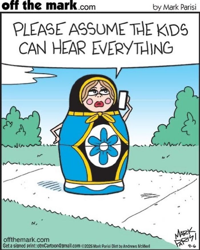 50 Clever And Wholesome Comics By Mark Parisi That Capture Life’s Funniest Moments