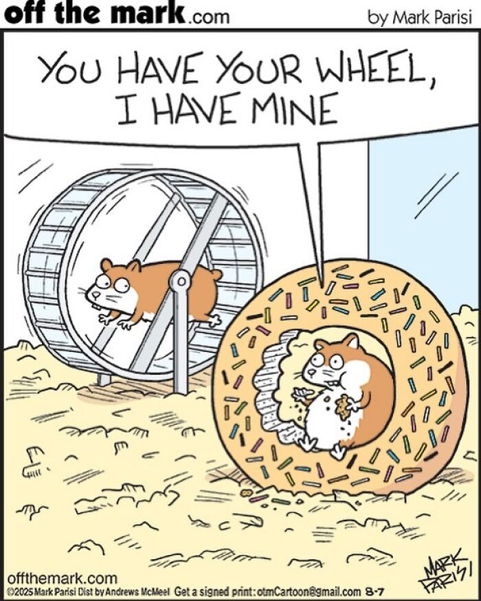 50 Clever And Wholesome Comics By Mark Parisi That Capture Life’s Funniest Moments