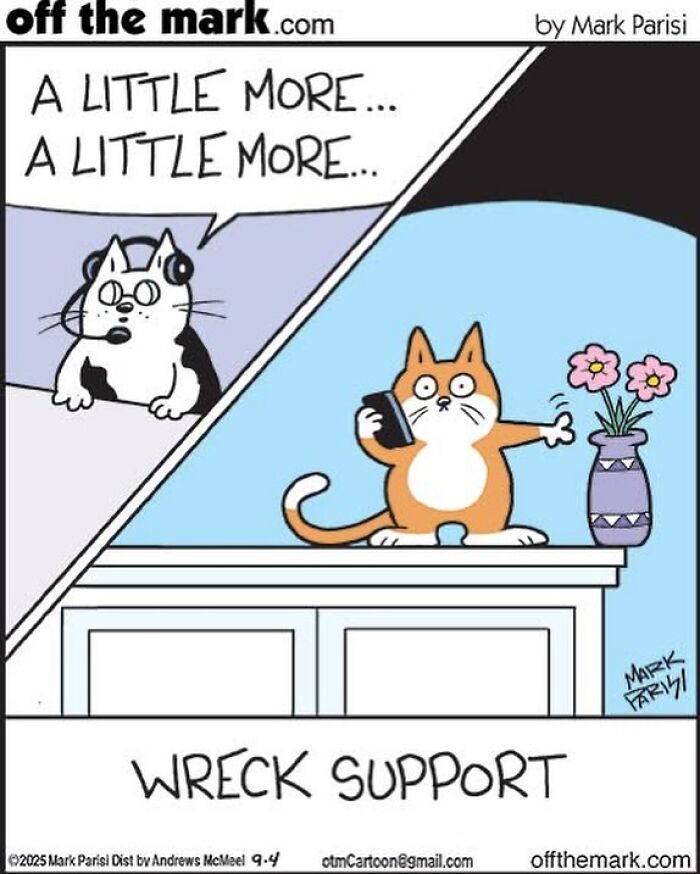 50 Clever And Wholesome Comics By Mark Parisi That Capture Life’s Funniest Moments