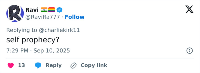 Charlie Kirk &#8216;Predicted&#8217; His Own Passing In Eerie Post 11 Years Ago