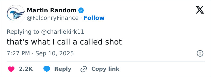 Charlie Kirk &#8216;Predicted&#8217; His Own Passing In Eerie Post 11 Years Ago