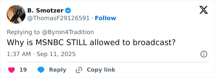 Commentator Who Made “Unacceptable” Charlie Kirk Remarks After Utah Tragedy Fired Hours Later Commentator Who Made “Unacceptable” Charlie Kirk Remarks After Utah Tragedy Fired Hours Later