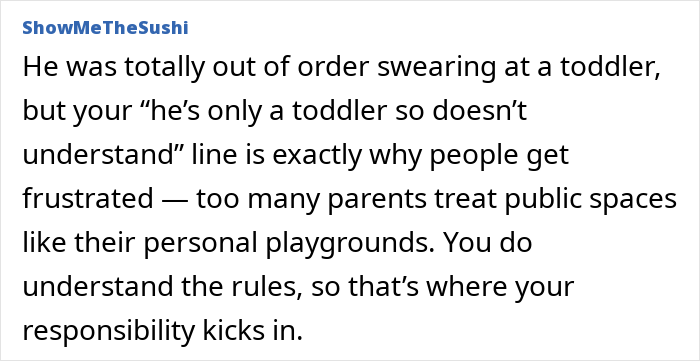 Mom At Park Defends Toddler After Stranger Escalates And Shouts At Child For Running On Gravel