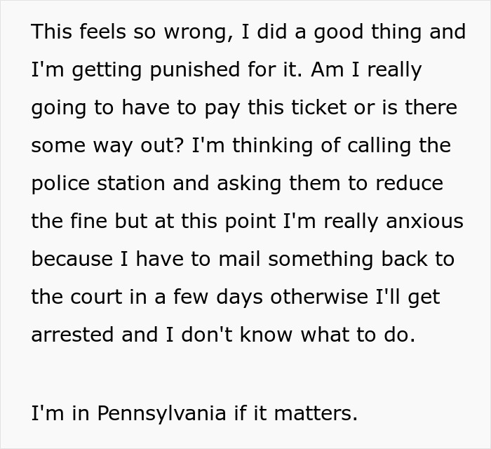 Guy Helps Police Catch Drunk Driver, Confused After Getting Ticket For Driving After Curfew