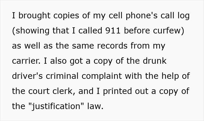 Guy Helps Police Catch Drunk Driver, Confused After Getting Ticket For Driving After Curfew