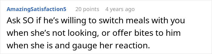 Person Gets Incredibly Sick After Eating MIL’s Meals, Magically Recovers Without Them