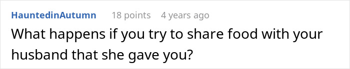 Person Gets Incredibly Sick After Eating MIL’s Meals, Magically Recovers Without Them