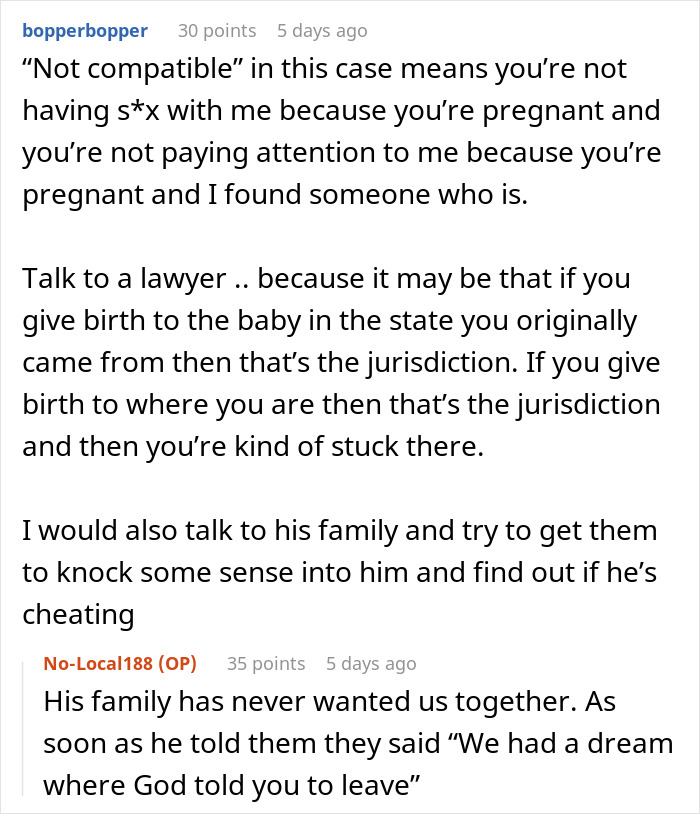 Guy Waits For His Wife To Get Pregnant To &#8220;Realize&#8221; They’re &#8220;Incompatible,” Wants To Walk Out