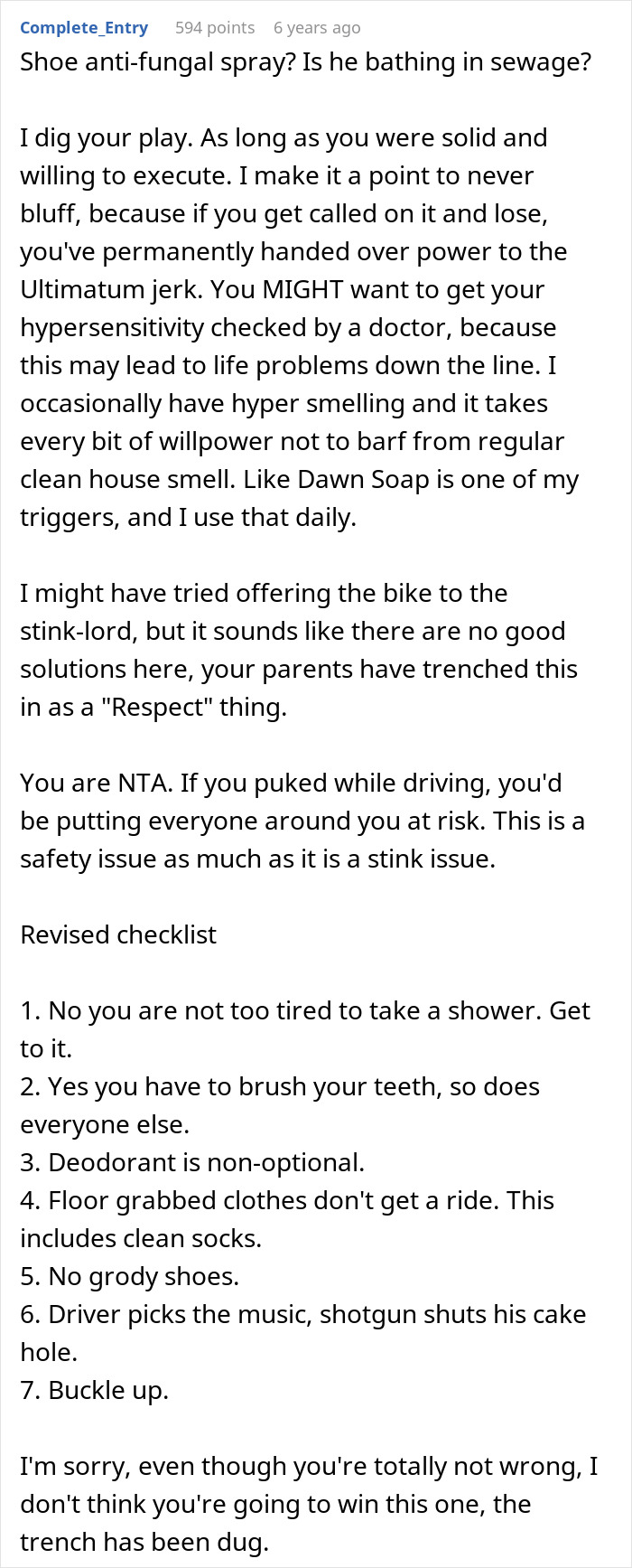 Parents Demand Daughter Drive Younger Bro Despite Hygiene Issues, Teen Refuses And Gives Up Car Use