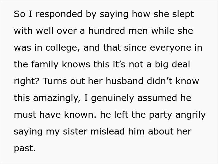 Eldest Sister’s Promiscuous Past Revealed After She Mocks Youngest Brother For Still Being a Virgin