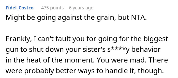 Eldest Sister’s Promiscuous Past Revealed After She Mocks Youngest Brother For Still Being a Virgin