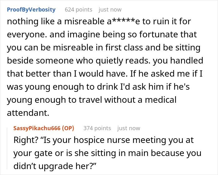 Woman Claps Back To A Rude Dude Trying To Ruin Her First-Class Flight By Any Means