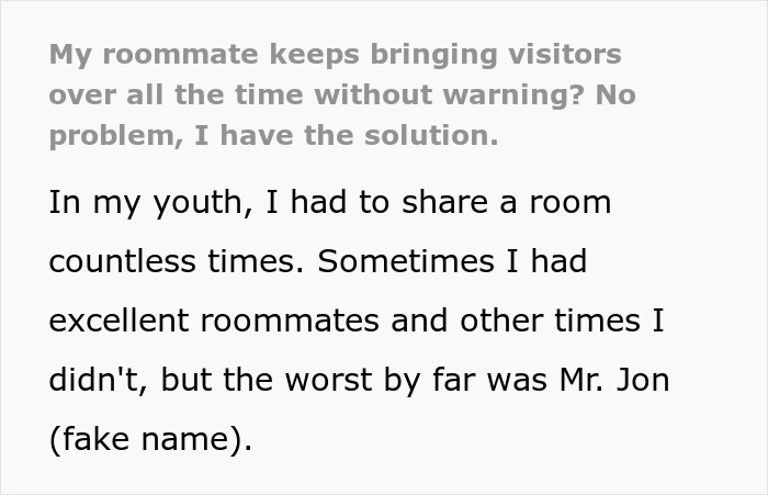 Man Gets The Last Laugh After His Roommate Complains About His Choice Of Loungewear