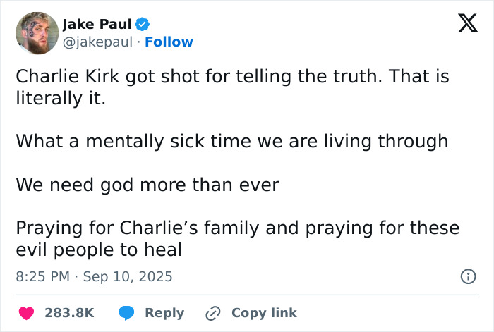 After Charlie Kirk Lost His Life At 31, Chris Pratt And Other Celebrities React To The News