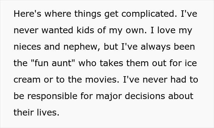 “AITA For Refusing To Let My Sister&#8217;s Kids Stay With Me After She Passed Away?”