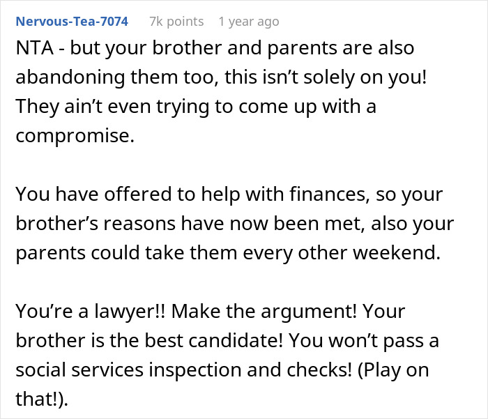 “AITA For Refusing To Let My Sister&#8217;s Kids Stay With Me After She Passed Away?”