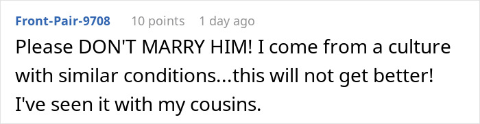 Woman Breaks Engagement After Fiancé Says He Loves His Mom The Most, His Family Goes Ballistic