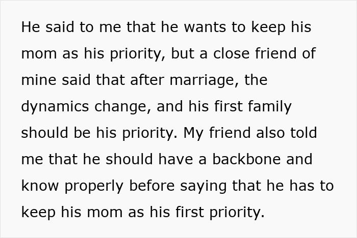 Woman Breaks Engagement After Fiancé Says He Loves His Mom The Most, His Family Goes Ballistic