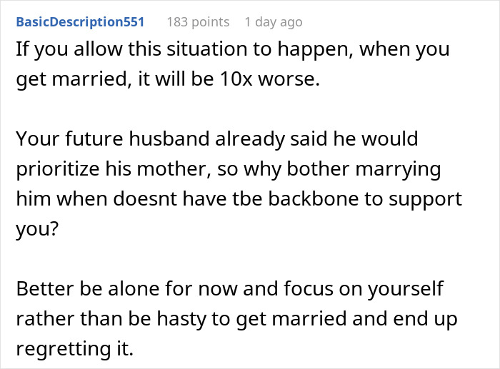 Woman Breaks Engagement After Fiancé Says He Loves His Mom The Most, His Family Goes Ballistic