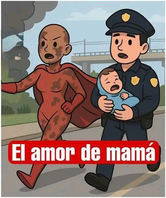 Heroic Grandma Risks Her Life To Save 2-Year-Old From Fire During Terrifying Mexico City Explosion