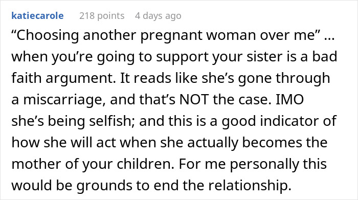 Wife’s Reaction To Husband Attending His Sister’s Baby Shower Leaves Him In Need Of Therapy