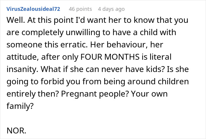 Wife’s Reaction To Husband Attending His Sister’s Baby Shower Leaves Him In Need Of Therapy