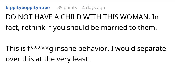 Wife’s Reaction To Husband Attending His Sister’s Baby Shower Leaves Him In Need Of Therapy