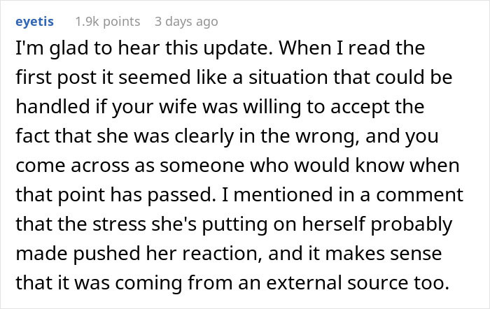 Wife’s Reaction To Husband Attending His Sister’s Baby Shower Leaves Him In Need Of Therapy