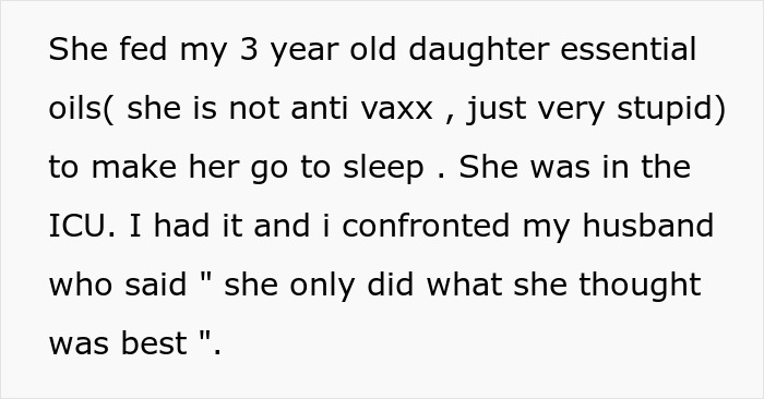 Husband Defends MIL After She Puts Child In ICU, Wife Serves Him Divorce Papers