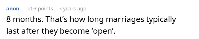 Guy Learns The Hard Way That An &#8220;Open Marriage&#8221; Is Way More Fun For His Wife Than Him
