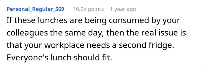 Office Drama Ensues When Man Can’t Find Space In The Office Fridge To Put His Lunch, Involves HR