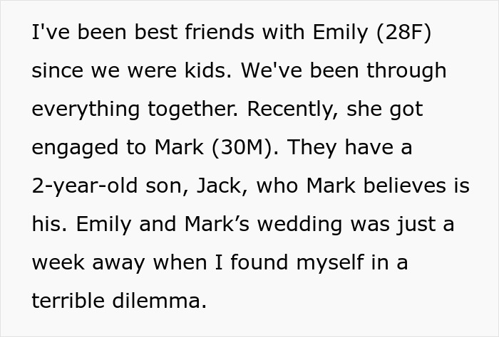 Best Friend Exposes Bride’s Secret To Groom, Wedding Called Off
