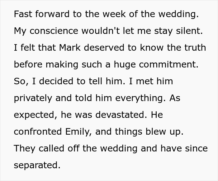 Best Friend Exposes Bride’s Secret To Groom, Wedding Called Off