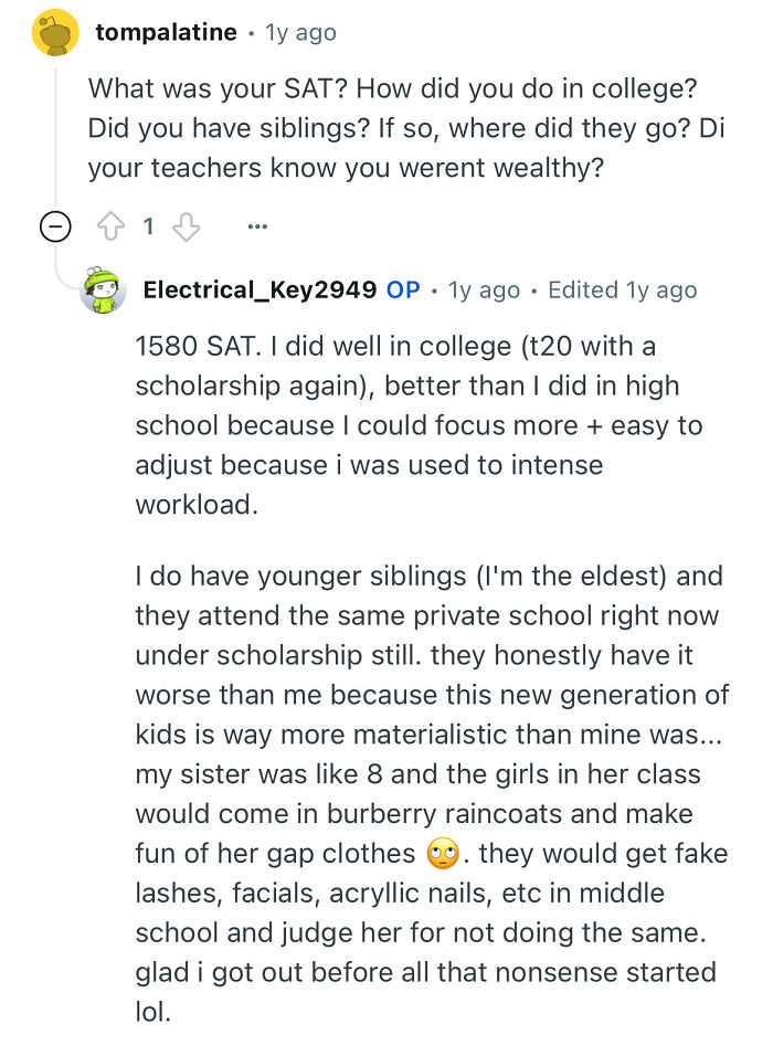 “Ignorant As Hell”: Former Private School Student Shares How Wildly Out Of Touch Her Classmates Were