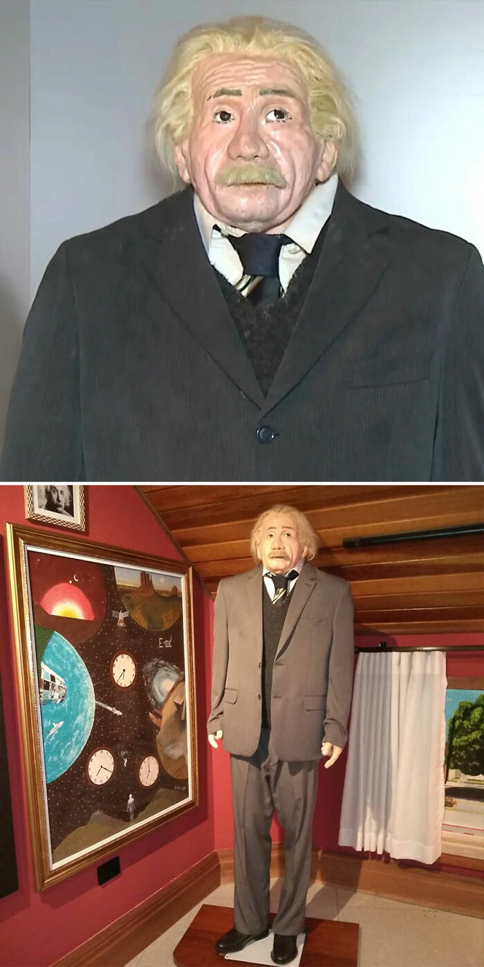 20 Wax Sculptures Of Famous Figures By This Artist That Are Surprisingly Creepy And Hilarious