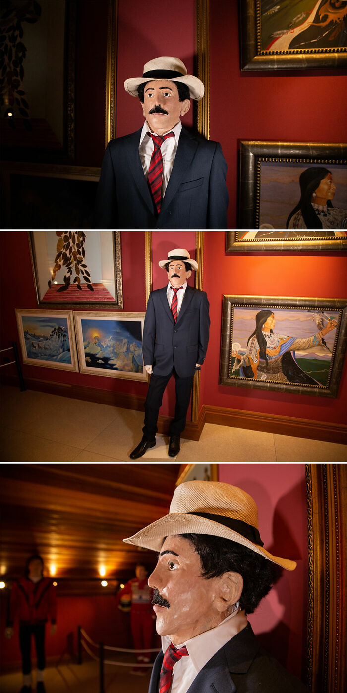 20 Wax Sculptures Of Famous Figures By This Artist That Are Surprisingly Creepy And Hilarious