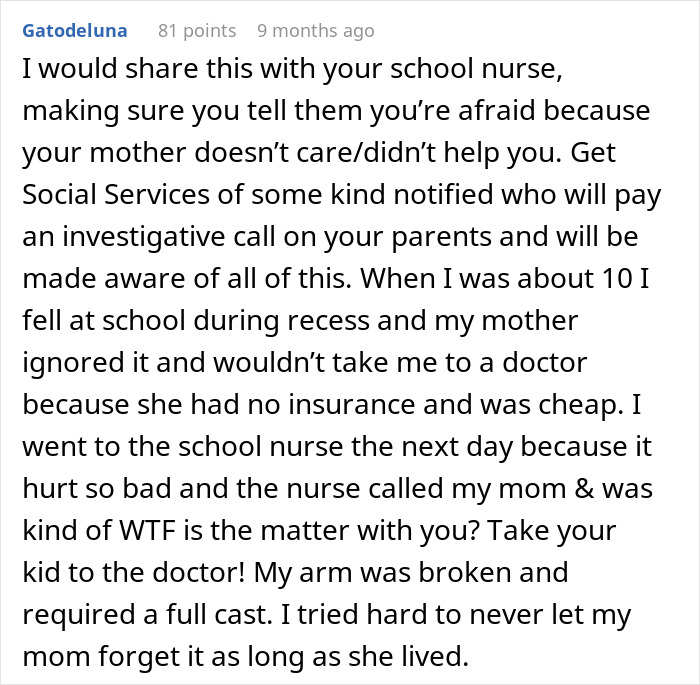 Mom Says Teen&#8217;s Fainting While Helping Around The House Was Just Pretending, Drama Ensues