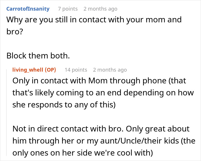 Guy Refuses To Look After &#8220;Disabled&#8221; Bro, Who&#8217;s Just Lazy, Entitled And Enabled By Mommy Dearest