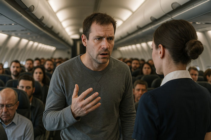Passenger Horrified As Woman Has Seizure On Flight, Crew’s Response Sparks Online Debate