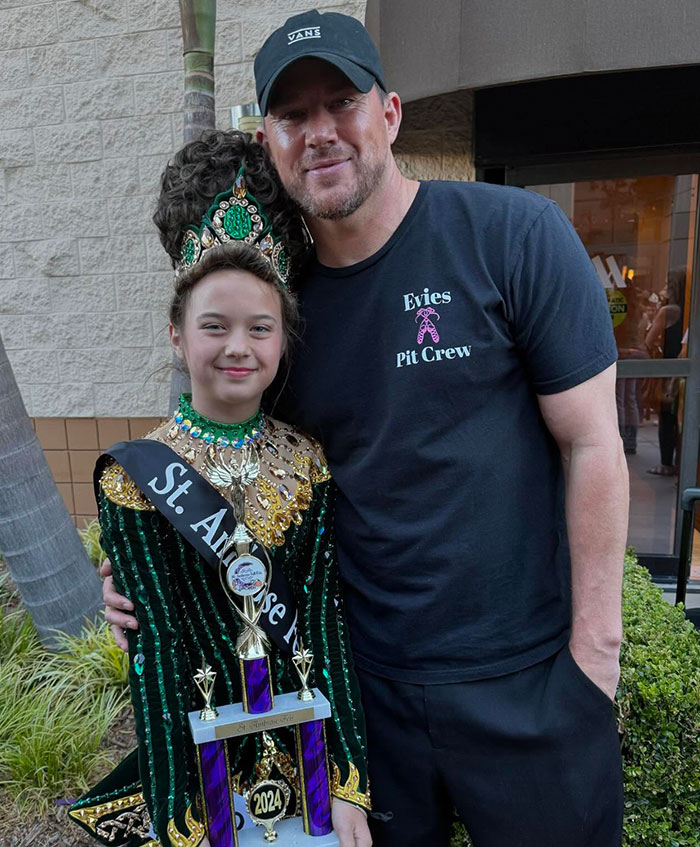 Fans Confused As Channing Tatum&#8217;s Daughter And Girlfriend Both Look Like Teenagers