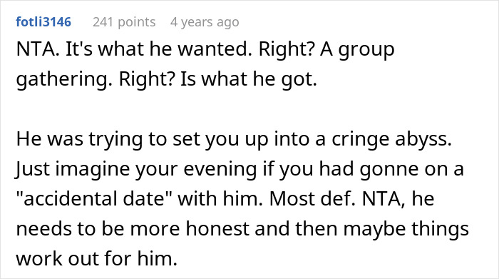 Guy Has To Face His Lies After Trying To Get Coworker Alone On Date, She Traps Him In Group Hang