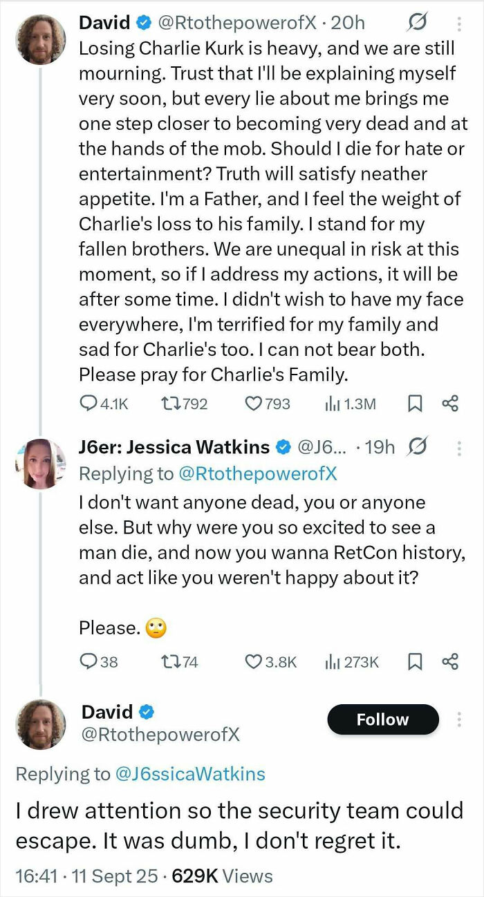 “Psychotic”: Mystery Man Explains Why He Cheered When Charlie Kirk Was Shot By Rooftop Assassin