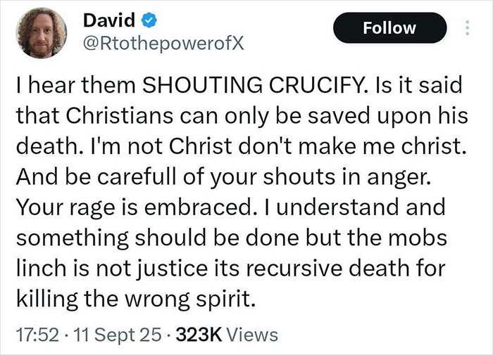 “Psychotic”: Mystery Man Explains Why He Cheered When Charlie Kirk Was Shot By Rooftop Assassin