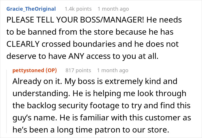 “All I Did Was Tell Him I Was Busy”: Customer Doesn’t Handle Employee’s Date Rejection Well