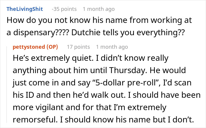 “All I Did Was Tell Him I Was Busy”: Customer Doesn’t Handle Employee’s Date Rejection Well