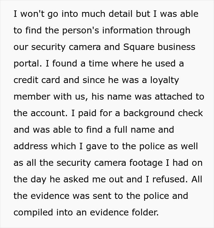 “All I Did Was Tell Him I Was Busy”: Customer Doesn’t Handle Employee’s Date Rejection Well