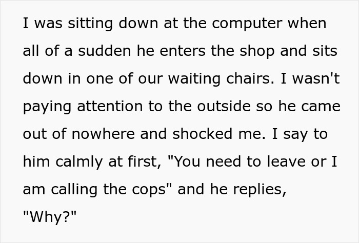 “All I Did Was Tell Him I Was Busy”: Customer Doesn’t Handle Employee’s Date Rejection Well