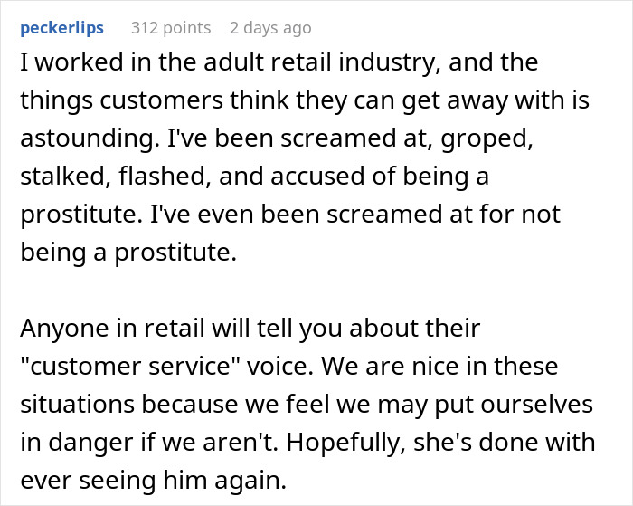 “All I Did Was Tell Him I Was Busy”: Customer Doesn’t Handle Employee’s Date Rejection Well