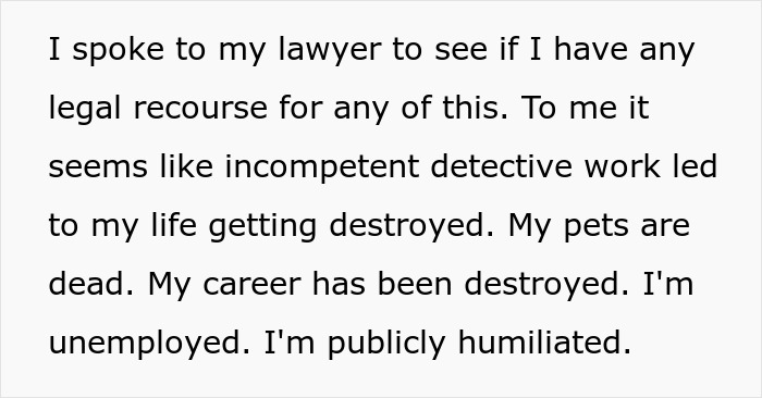 Man Can’t Even Sue Anyone After His Life Got Ruined Over False Accusation Of A Crime