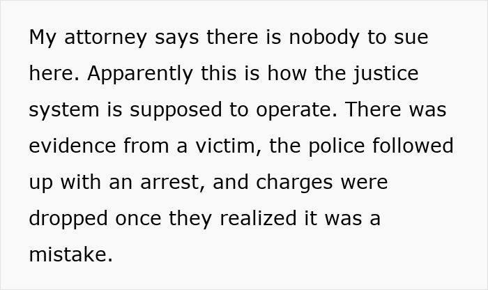 Man Can’t Even Sue Anyone After His Life Got Ruined Over False Accusation Of A Crime